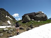 Salita al Laghetto di Pietra Quadra (2100 m. circa ) e al nuovo Rifugio Tre Pizzi-Pietra Quadra (2012 m) - FOTOGALLERY